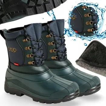 Pánská zimní obuv Demar pánské sněhule Pracovní zimní boty pánské Holínky velikost 44