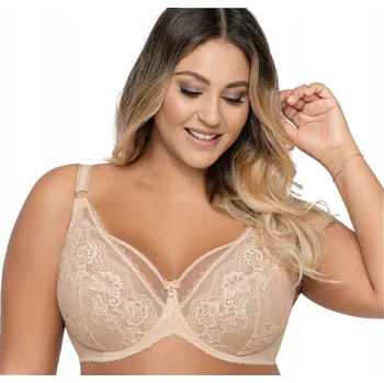 Dámské spodní prádlo Ava podprsenka s měkkými košíčky béžová velikost 85C