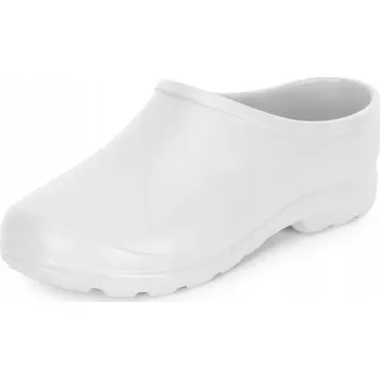 Pracovní obuv Zahradní boty EVA Ladeheid Unisex Lehké pantofle bílé 47