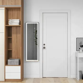 Zrcadlo Nástěnné zrcadlo s LED osvětlením 120 x 40 cm | průhledné