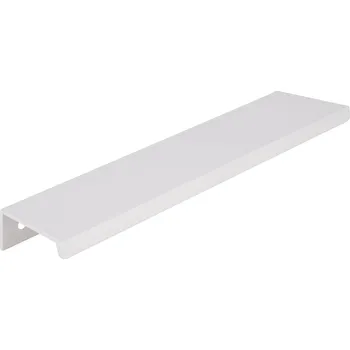 Nábytkové kování 14465 úchytka SIRO-AT profilová rozteč 160mm -bílá do hrany (Nábytková úchytka s roztečí 160 mm. Jednoduchý a funkční doplněk do interiéru.)