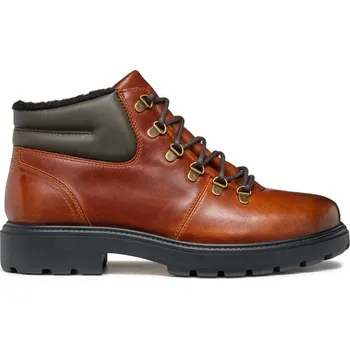 Pánské tenisky Kožené boty Geox U SPHERICA EC7 U46FRE.0003Z.C6000 hnědá 82X, EUR 46