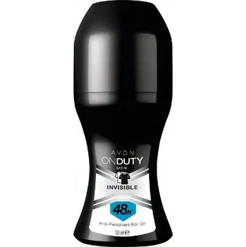 Avon pánský kuličkový antiperspirant ochrana bez skvrn On Duty Invisible