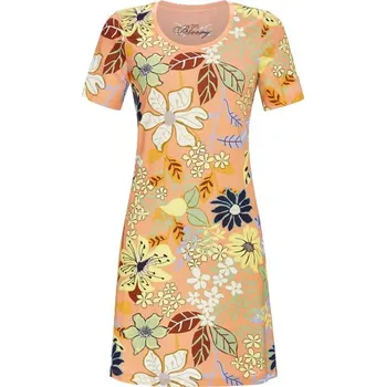 Dámská noční košile Košile krátká RINGELLA (4251001-07), Velikost 38, Barva oranžová
