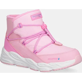 Dívčí zimní obuv Dětské zimní boty Skechers TURBO TREAD 303492L růžová 03X, EUR 37