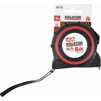 Měřicí přístroj Svinovací metr ALU 8m Kreator KRTH70203