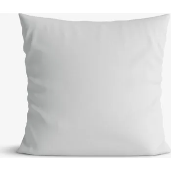 Povlak na polštářek Dekorační povlak na polštář - šedý 40 x 40 cm