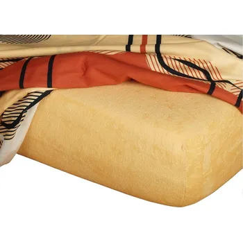 Bytový textil DADKA VRACOV Froté prostěradlo okr Rozměr: 80x140x10