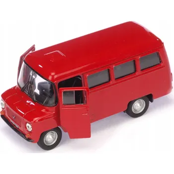 autíčko Welly Nysa 522 1:34 červená