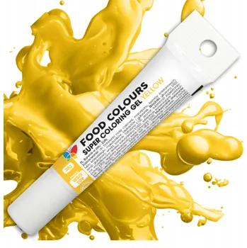 Přisada na vaření a pečení Gelové barvivo Food Colours 20 g 20 ml 1 ks žluté