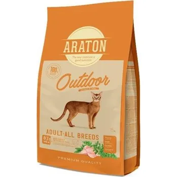 Krmivo pro kočku Araton Cat Dry Adult Outdoor Poultry 15 kg