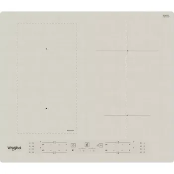 Varná deska indukční varná deska whirlpool wlb6860nes flexicook, 4 zóny