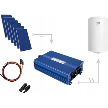 Solární ohřívač vody Sada pro ohřev vody v bojlerech 6x PV Mono 2500 ECO Solar Boost
