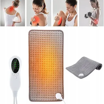 Polštář VELKÝ ELEKTRICKÝ POLŠTÁŘ VYHŘÍVANÝ TERMOFOR PODLOŽKA ZAHŘÍVACÍ XL 40x76