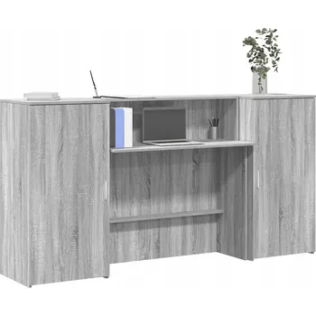 Psací stůl Obdélníkový psací stůl VidaXL 200 x 103,5 x 50 cm dub sonoma