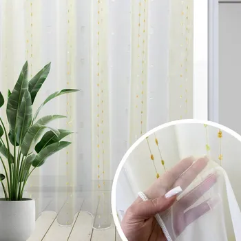 Záclona Ervi voálová látka /záclona 960-03 Champagne