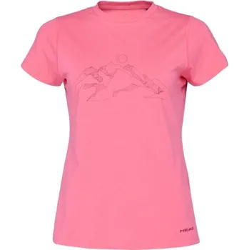 Dámské tričko Dámské triko Head BRENTA XL Růžová, Vínová