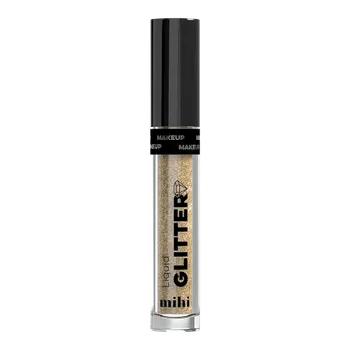 Přípravek na oči MIHI Liquid Glitter Tekuté třpytky 02 Golden sun 4 ml