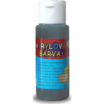 Speciální výtvarná barva Akrylová barva 60ml- černá