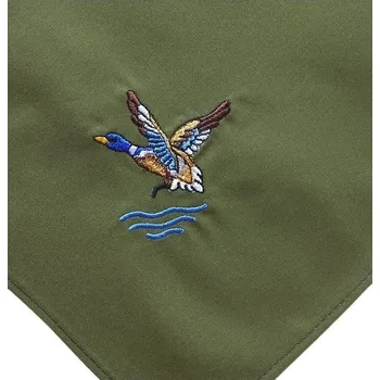 Látkový kapesník Kapesník HEDVA s výšivkou kachny 1 ks