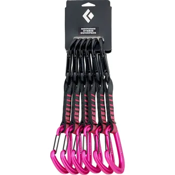 expreska Lezecké expresky Black Diamond HotForge Hybrid Quickpack 12 cm 6-pack - pink