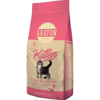 Krmivo pro kočku Araton Cat Dry Kitten Poultry 15 kg