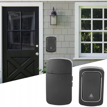 Domovní zvonek Bezdrátový zvonek Zree s dosahem 180 m a hlasitostí 105 dB