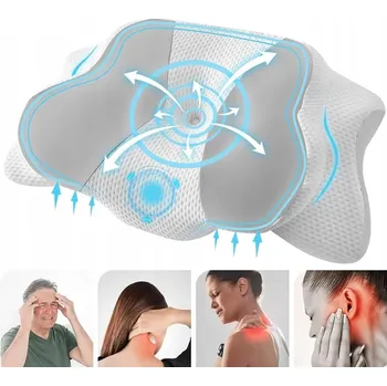Polštář Ergonomický ortopedický polštář pro spaní z paměťové pěny – pro hlavu a krk