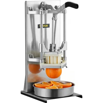 Kráječ na chleba Vevor Ruční kráječ na hranolky se 4 náhradními čepelemi 0,64 a 0,95 cm