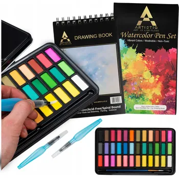 Vodová barva Akvarelové barvy Artistiq, vícebarevné, 1 ks, 480 ml