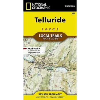 Cestování Telluride Map [Local Trails] - National Geographic