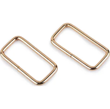 Průvlek / vsuvka šíře 32 mm, malé, 6 růžové zlato