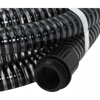 Zahradní hadice Sací hadice s mosaznými koncovkami, 4 m, 25 mm, černá