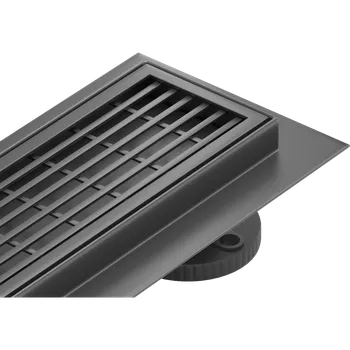 Mexen Flat 360° M33 liniový otočný odtok 90 cm, černý - 1733090-40 Lineární podlahové odtoky