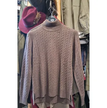 Dámský svetr ALAN PAINE - Rowan Cable rolák dámský Cocoa Hnědá 40