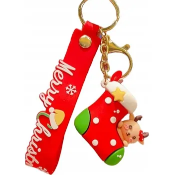 Přívěsek Na Klíče vánoční plastový Ecarla