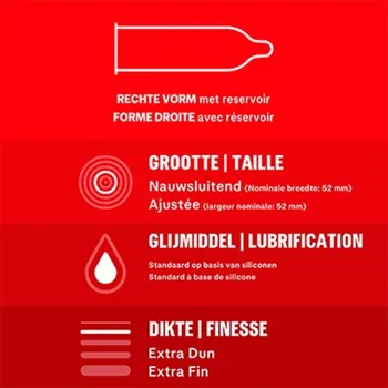 Kondom DUREX FEEL EXTRA TENKÉ LATEXOVÉ PREZERVATÍVY 10 Ks