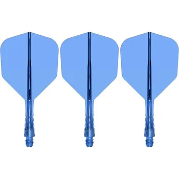 Příslušenství pro šipky Mission Letky Force 90 Vortex - Standard No6 - Short - Blue F4576