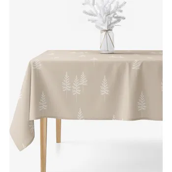 ubrus Hranatý ubrus z pevné bavlny - Severské stromky 80 x 80 cm