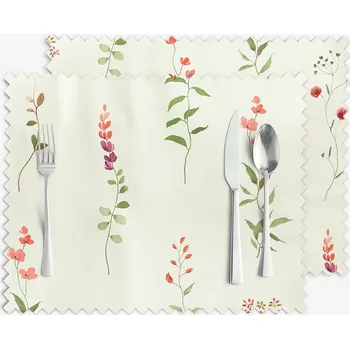 ubrus Prostírání na stůl teflonové - Polní květiny - sada 2ks 30 x 40 cm