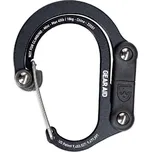 GearAid Karabina multifunkční Heroclip Mini - černá