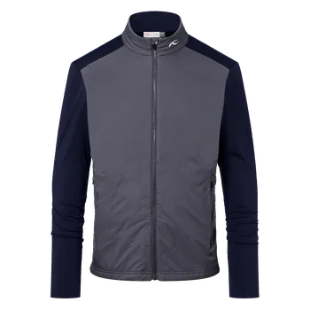 Kjus Men's Retention Jacket EU48, Steel Grey/Atlanta Blue, pánské