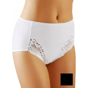 Kalhotky EMILI Dámské Kalhotky pohodlné bavlněné krajkové Stella černé XL