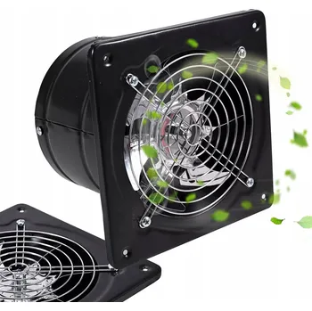 Domácí ventilátor Osový odsávací ventilátor 150 mm 220 V 2600 ot./min