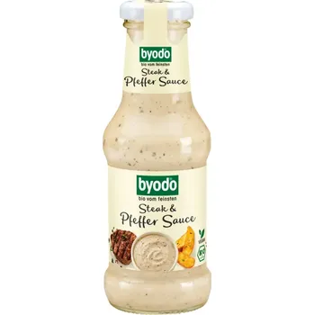Byodo Steaková omáčka s pepřem 250 ml bio BIO VEGAN BEZLEPEK Množství: 1 ks