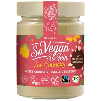 Brinkers Křupavý lískooříškový krém 270 g bio BIO VEGAN BEZLEPEK Množství: 1 ks