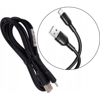 Datový kabel Kabel EXC USB - USB Typ C 0,9 m černý
