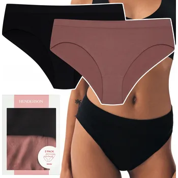 Kalhotky Kalhotky střihu kalhotky Bait 2-pack Henderson | černá, fialová L