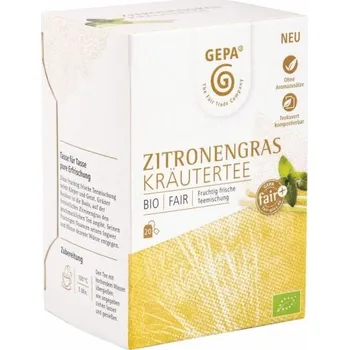 Čaj Gepa Bylinný čaj s citronovou trávou 34 g bio BIO VEGAN Množství: 1 ks