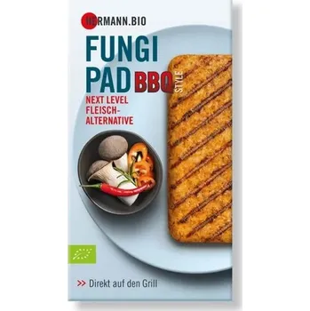 Hermann.bio Houbový plátek BBQ 150 g bio BIO VEGETARIAN BEZLEPEK Množství: 1 ks